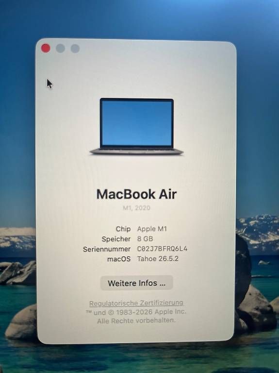 Apple Portables: MacBook Air 2020 – D'occasion à Corgémont par ivia71 3