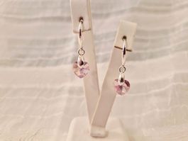 Handgemachte ohrringe aus swarovski ❤️ 10mm Light Amethyst