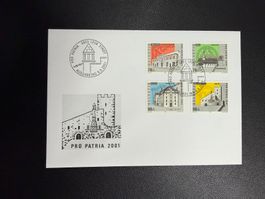 Pro Patria 2001 FDC