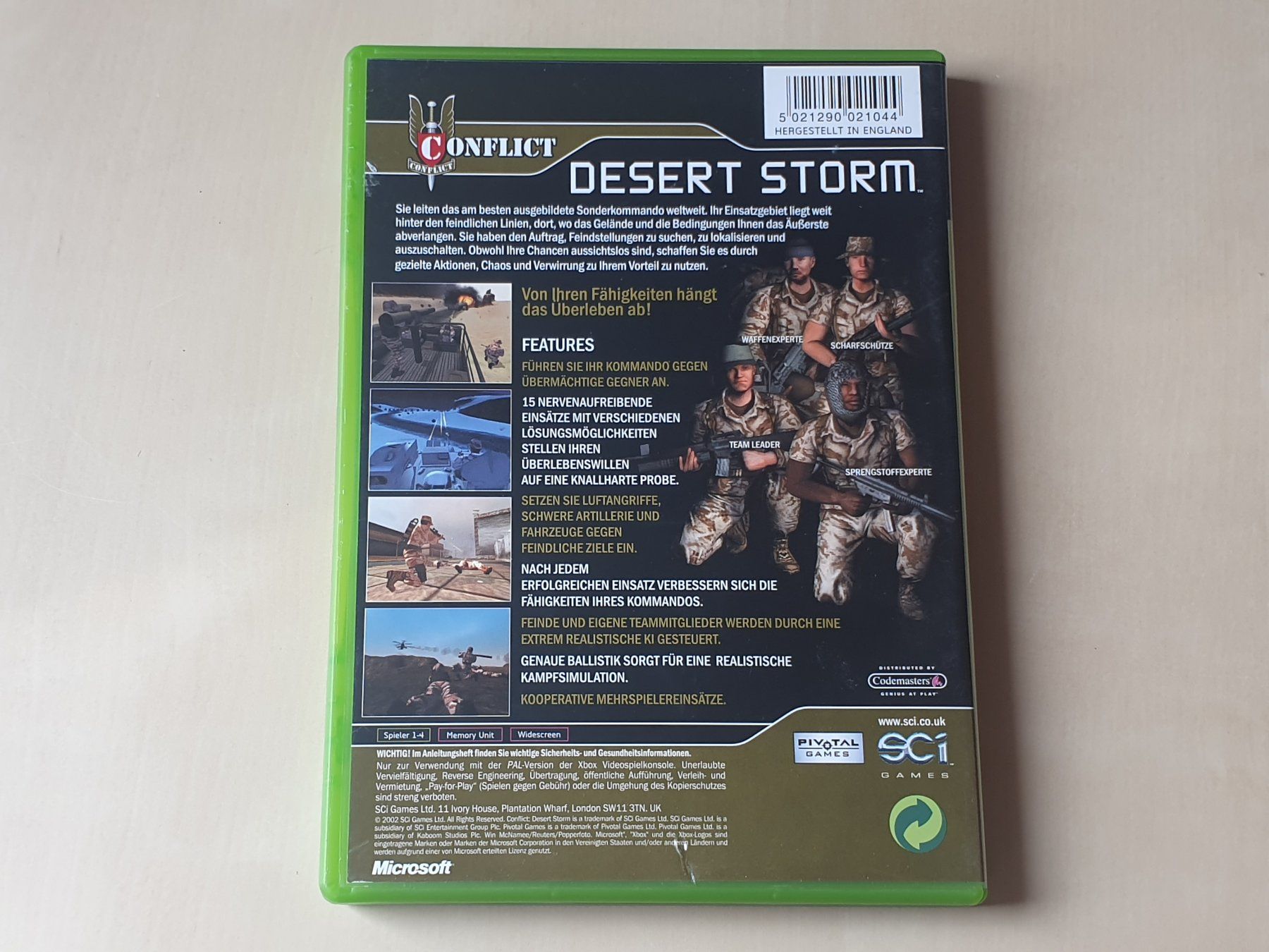 Microsoft Giochi: Conflict Desert Storm – Usato da Stansstad venduto da collectorsshop 1