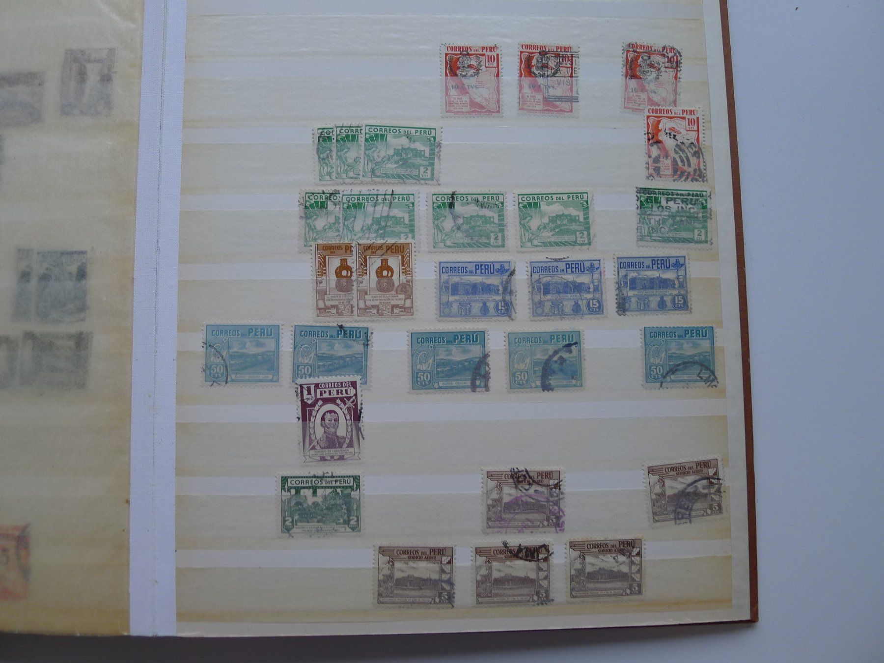 Tutti i francobolli: ein Album mit Briefmarken von Peru – Usato da Dagmersellen venduto da q1w2e3r4 8