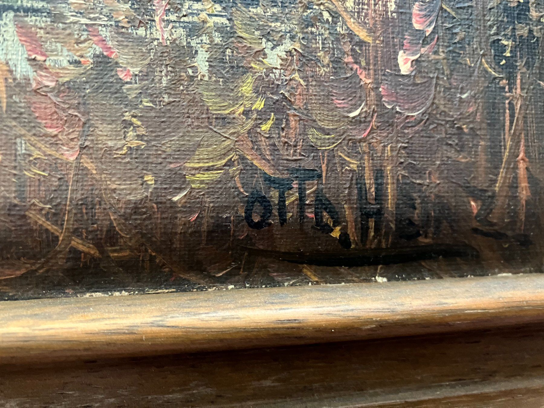 Dipinti: Landschaftsgemälde ca. 79 cm x 59 cm – Usato da ehrendingen venduto da atlan700 6