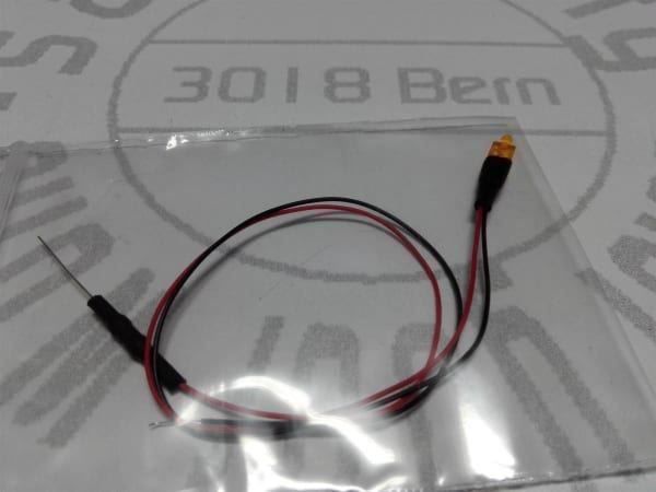 Componenti elettronici: LED orange 1.8mm 2/12V verkabelt – Nuovo (secondo la descrizione) da Luzern venduto da Salefactory 2