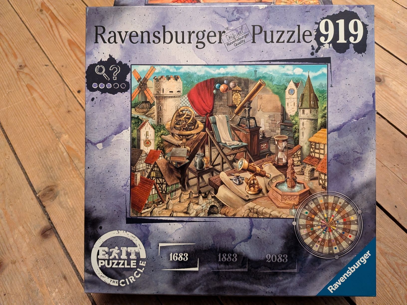 Puzzle: Ravensburger Exit Circle Puzzle , 919 Teile, 3 Stück – Usato da Uznach venduto da Chalesanda 2