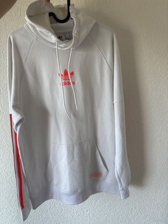 Hoodie Adidas Chile 20 weiss Grösse M guter Zustand