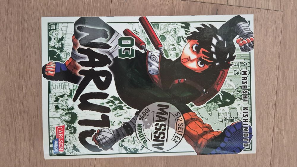Fumetti: Naruto Manga Massiv, Vol. 1,2&3, Deutsch – Nuovo (secondo la descrizione) da Berikon venduto da enya.11 3