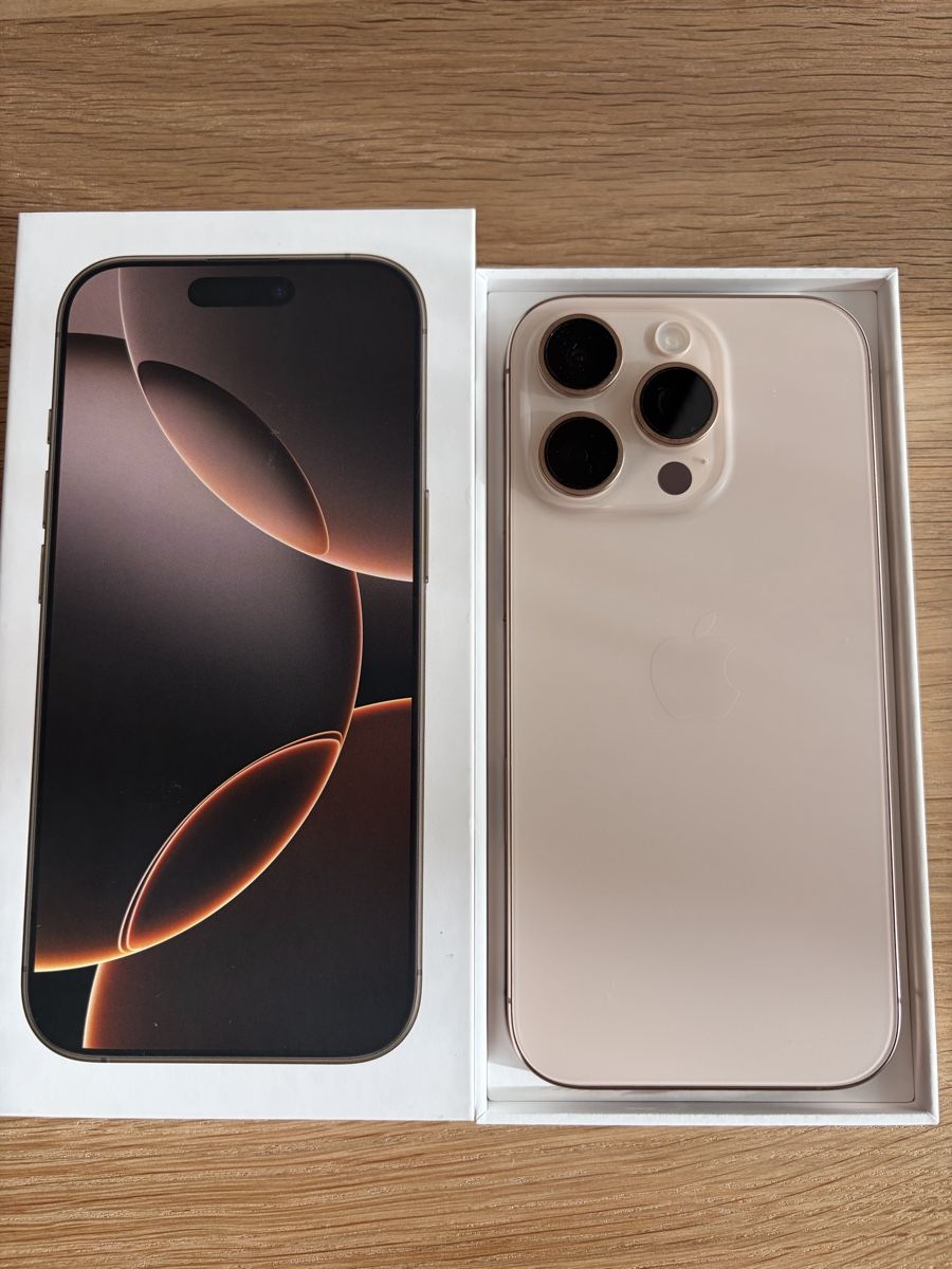 Apple Telefoni cellulari / Smartphones: Neuwertiges iPhone 16 pro Desert Titan  – Usato da Oberbüren venduto da Mabi1975 1