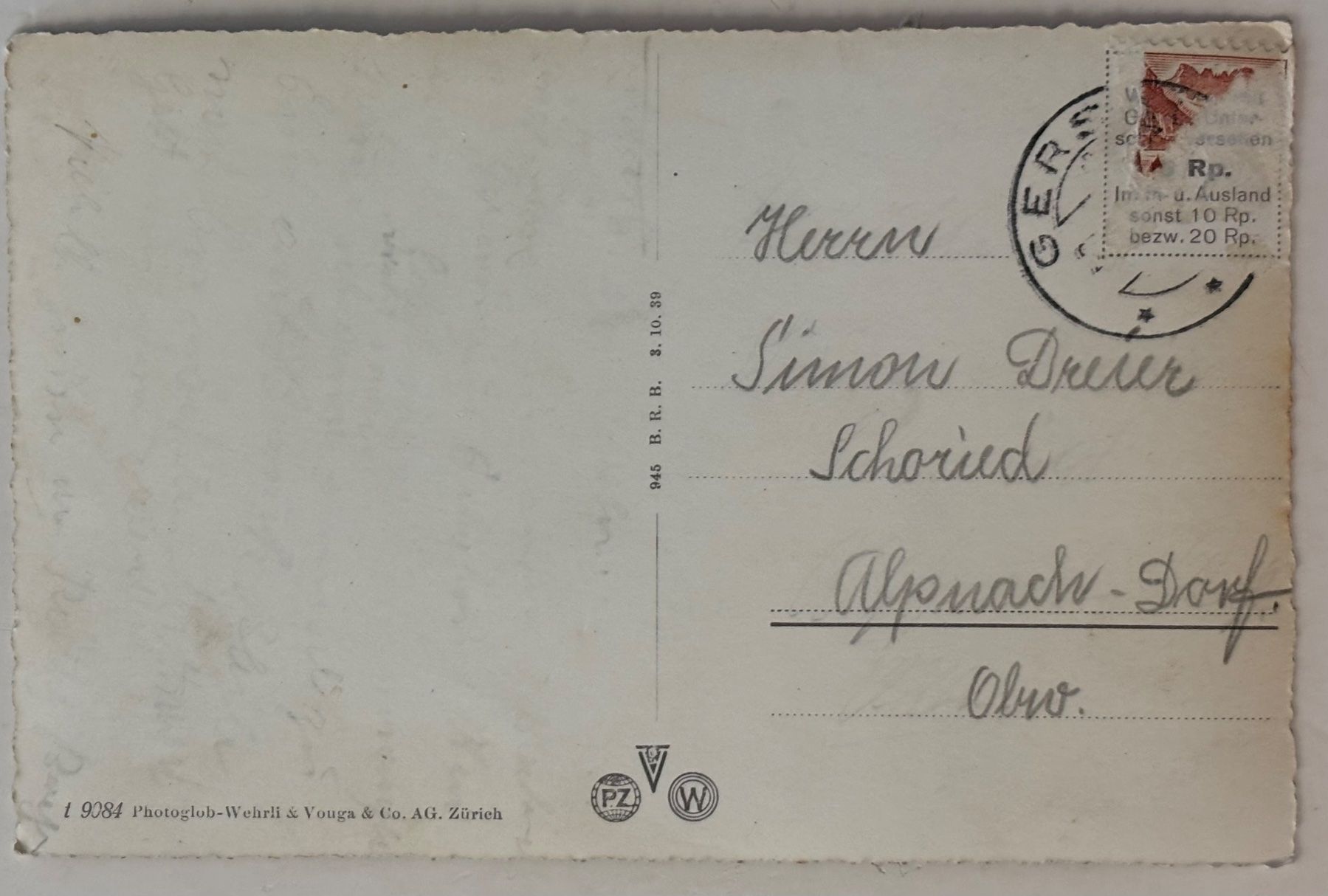Cartoline postali: Gersau, Dampfschiff – Usato da Frauenfeld venduto da Merk52 1