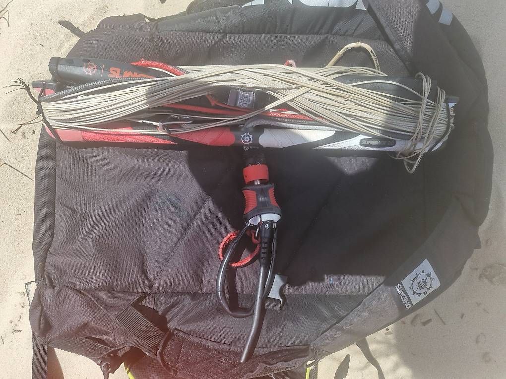 Aquilone: Kite Slingshot Rally 11m + Bar – Usato da Davos Platz venduto da lae_9qnc 3