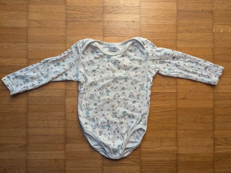 Baby Body Gr. 74/80 Langarm - 100% Bio Baumwolle