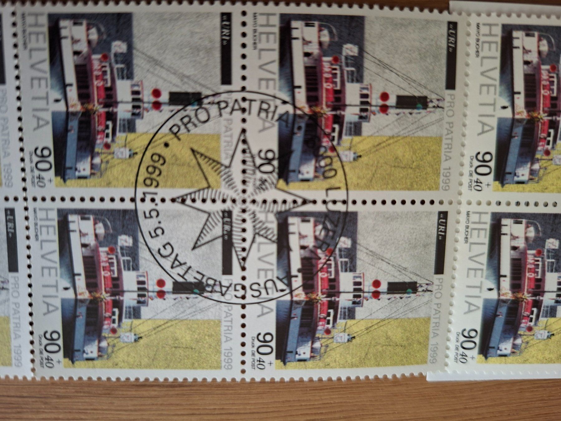 Alle Briefmarken: Markenheftchen Pro Patria 1999 – Neu (gemäss Beschreibung) aus Hinterkappelen von 1399 3