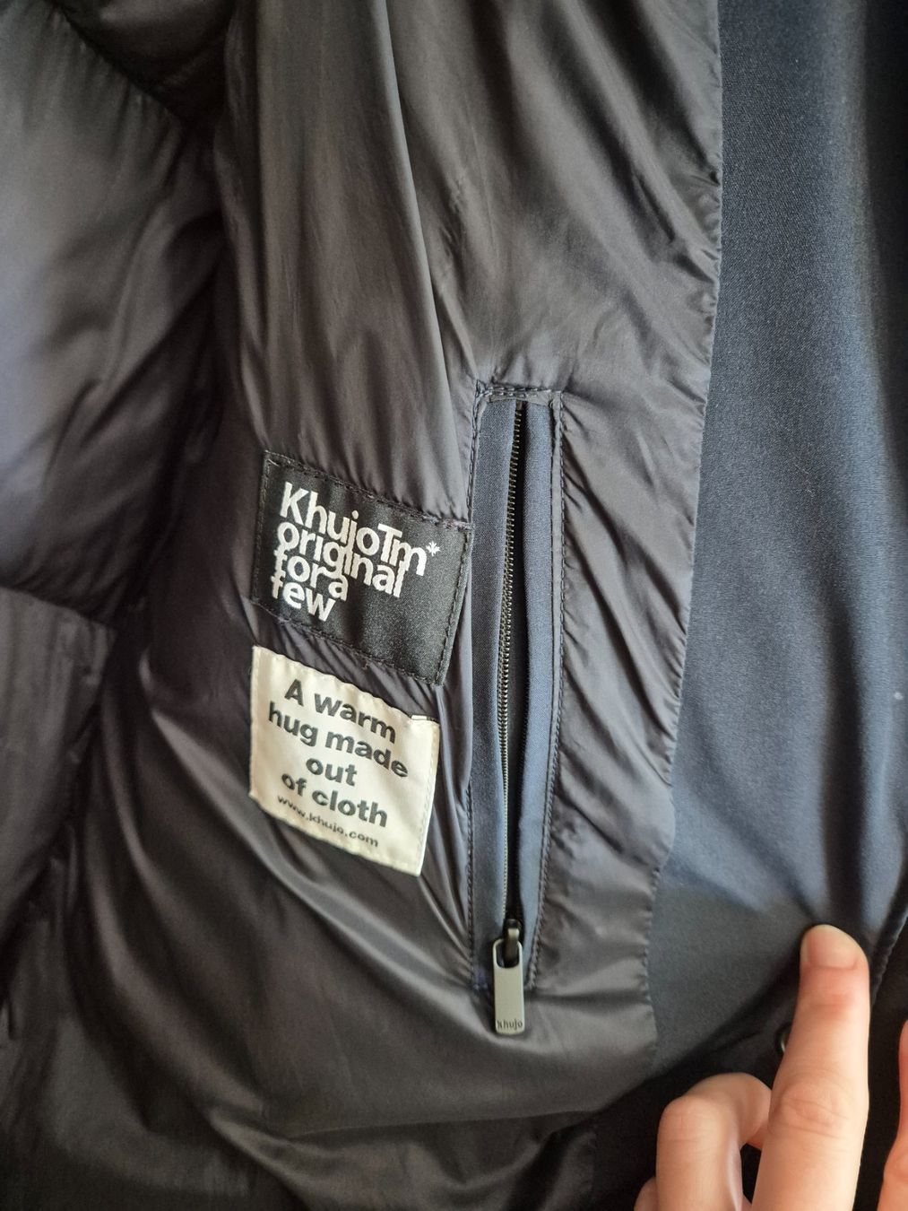 Khujo Jacken: Khujo dark blue long winter coat size S – Gebraucht aus Zürich von monadiederich 3