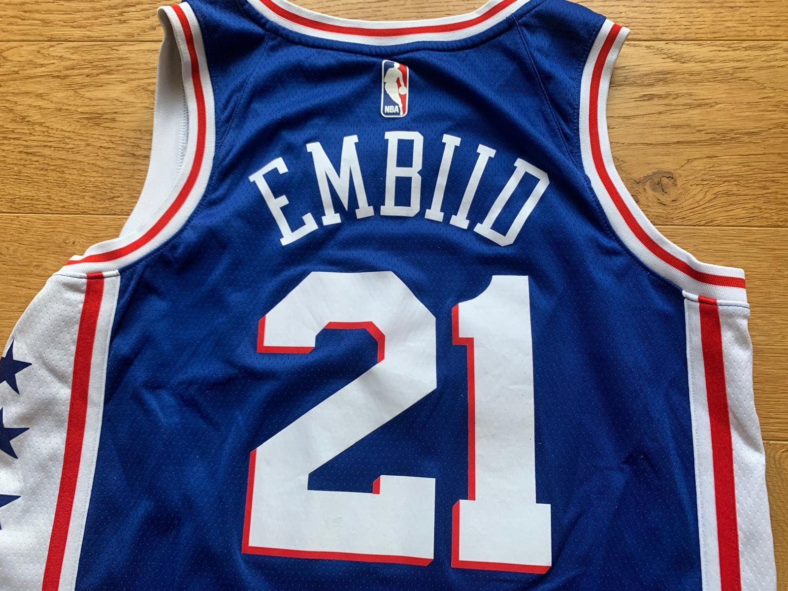 Nike Canottiere & Pantaloni: Set Jersey Basektball Joel Embiid NBA – Usato da Grossdietwil venduto da fab_8bdy 2