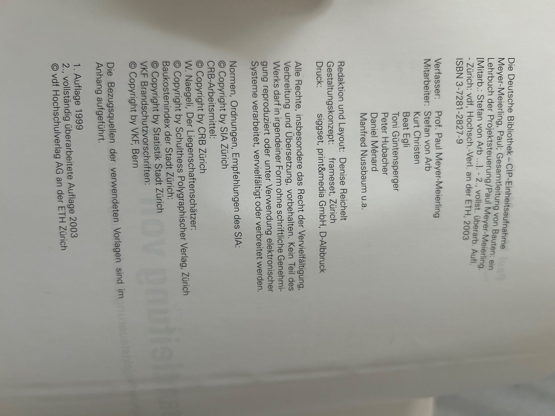Libri: Meyer-Meierling - Gesamtleitung von Bauten - 2. Auflage – Usato da La Chaux-de-Fonds venduto da jacq_LaTsch0 5
