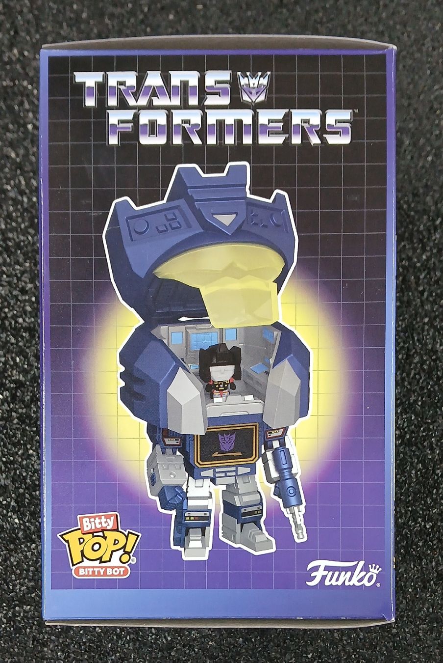 Funko Figuren: Funko Bitty Pop! Transformers Soundwave avec Rumble – Neu und originalverpackt aus Le Sentier von Funko-Pop-1979 3