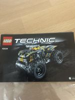 LEGO Technic 42034 Quad Bike Anleitungsbuch und Teile