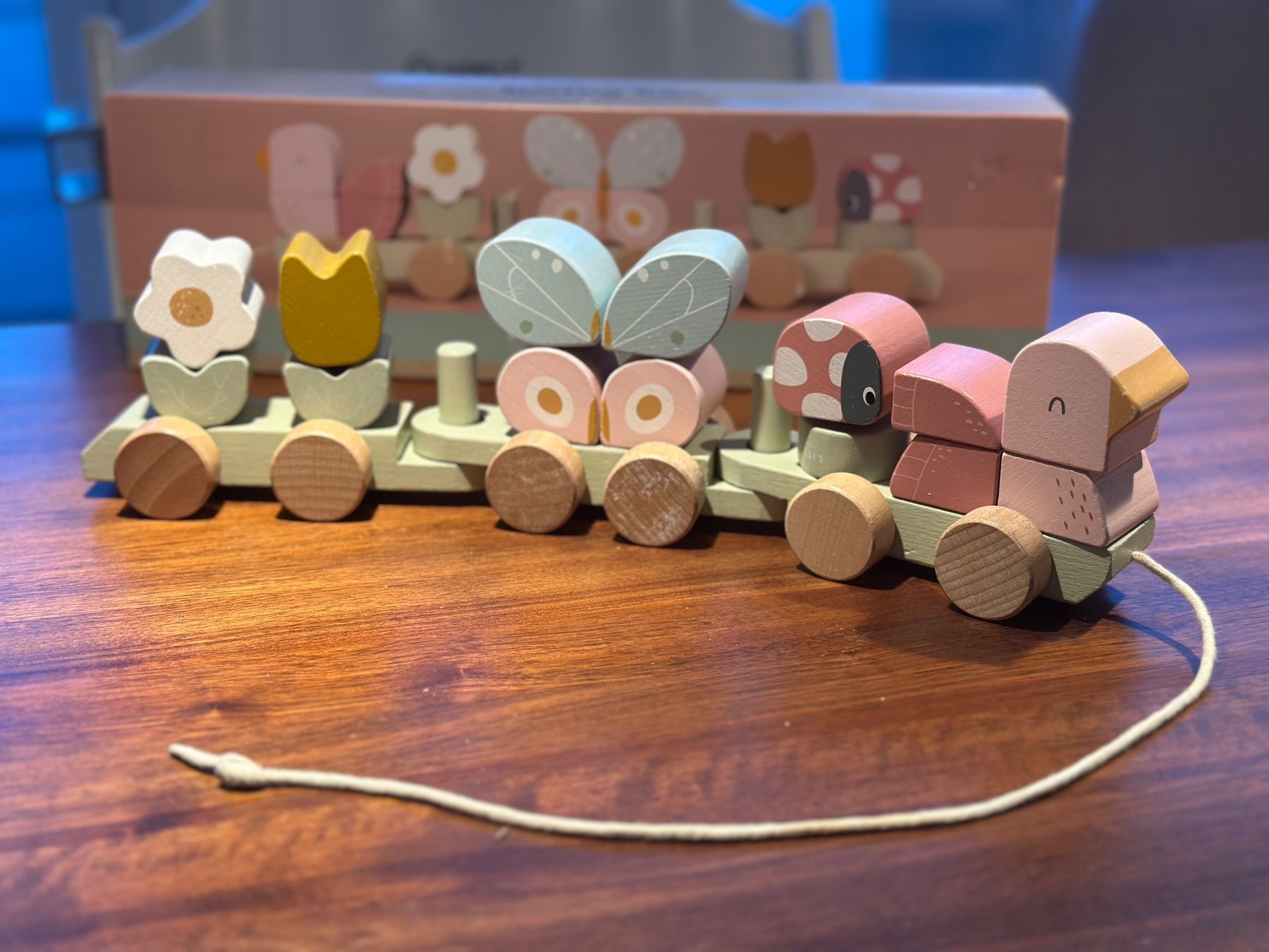 Spielzeuge: Stacking Train - Little Dutch - Steckformen-Zug – Gebraucht aus Winkel von quarterhorse