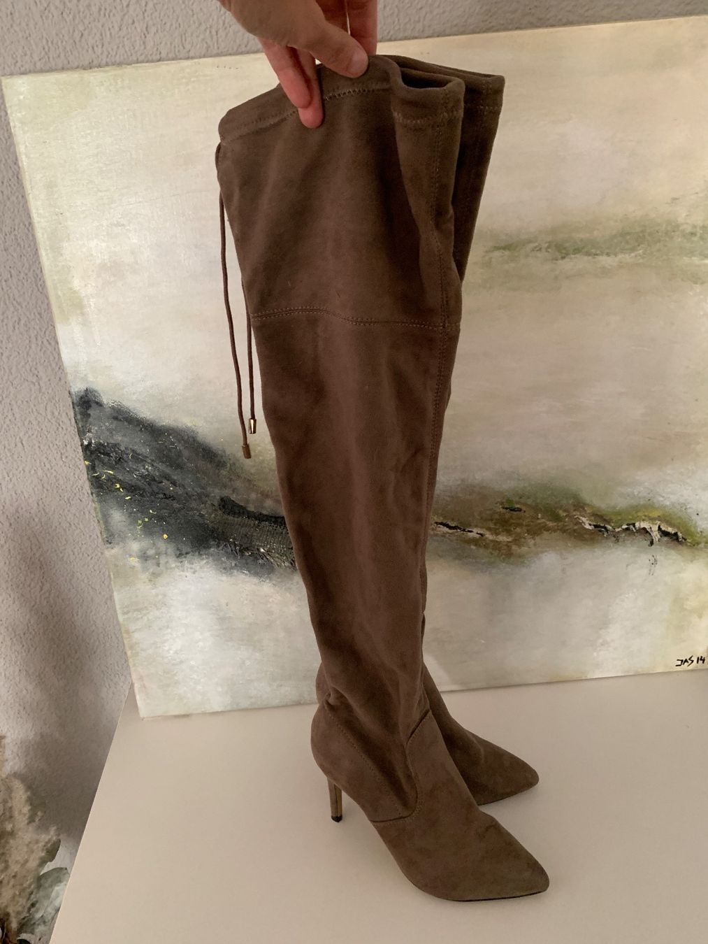 Scarpe da donna: Overknees wildlederoptik, 38 – Usato da Wallisellen venduto da preloved.fastfashion