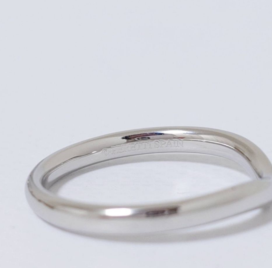 Tiffany & Co. Anelli: TIFFANY&Co Curved 1P Diamond Ring – Usato da Kreuzlingen venduto da dad_9x7b 4