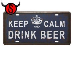 Blechschild – KEEP CALM AND DRINK BEER