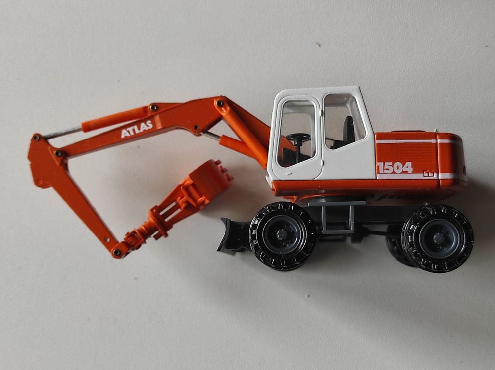 LG1699 CONRAD 1/50 Camion Man à ridelles Atlas Weyhausen 130.1 grue hydraulique