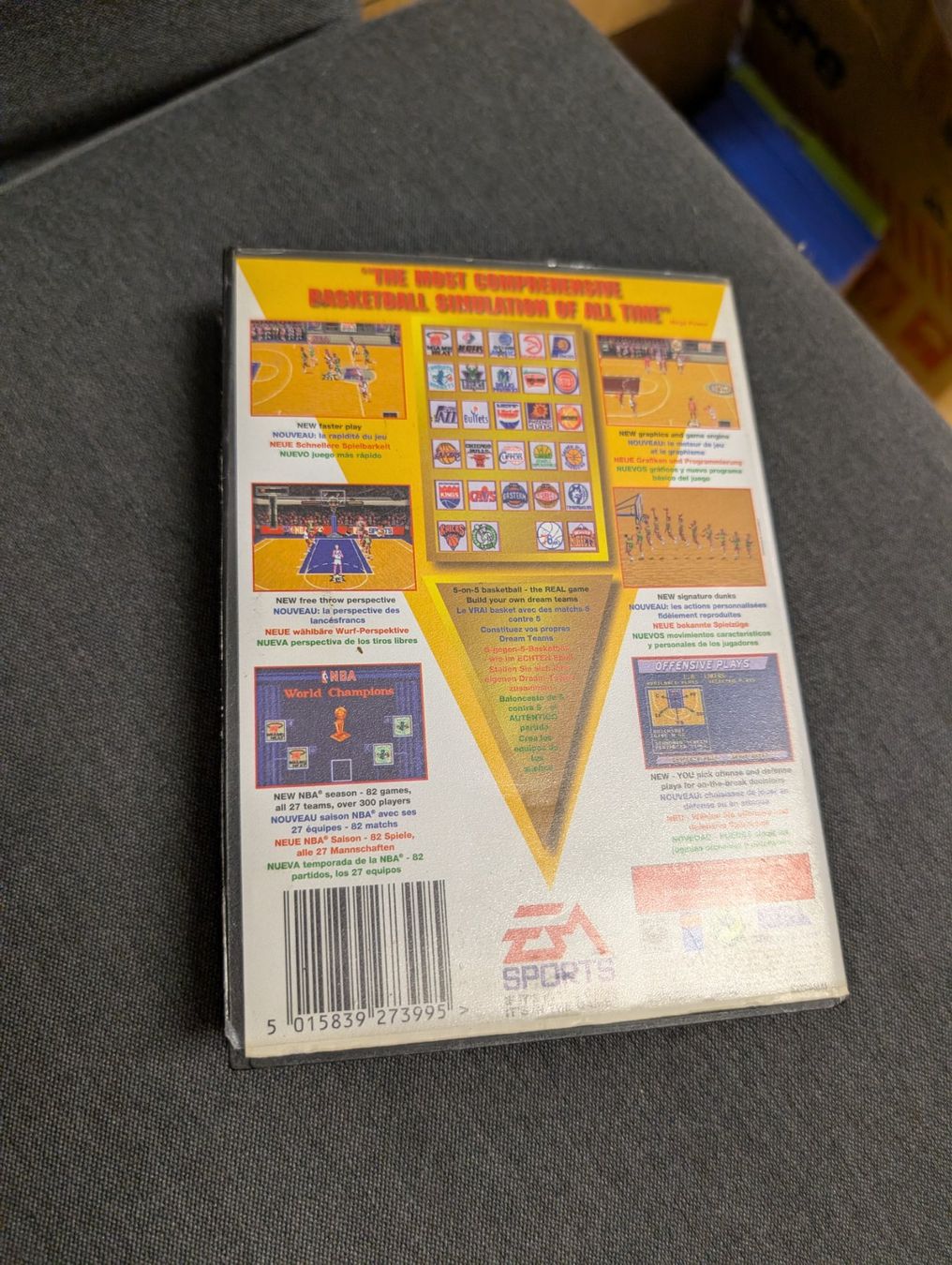 Spiele: NBA showdown Sega Mega Drive – Gebraucht aus Giubiasco von Ticinerd 1
