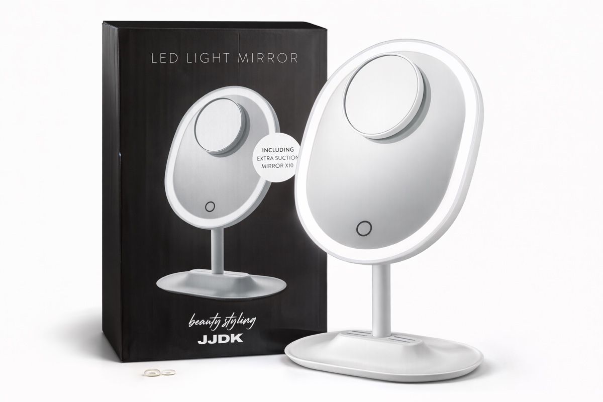 Specchi: LED Light Mirror  (inkl. 10x Zoom) – Nuovo e nell'imballaggio originale da Benken SG venduto da SecondTreasure