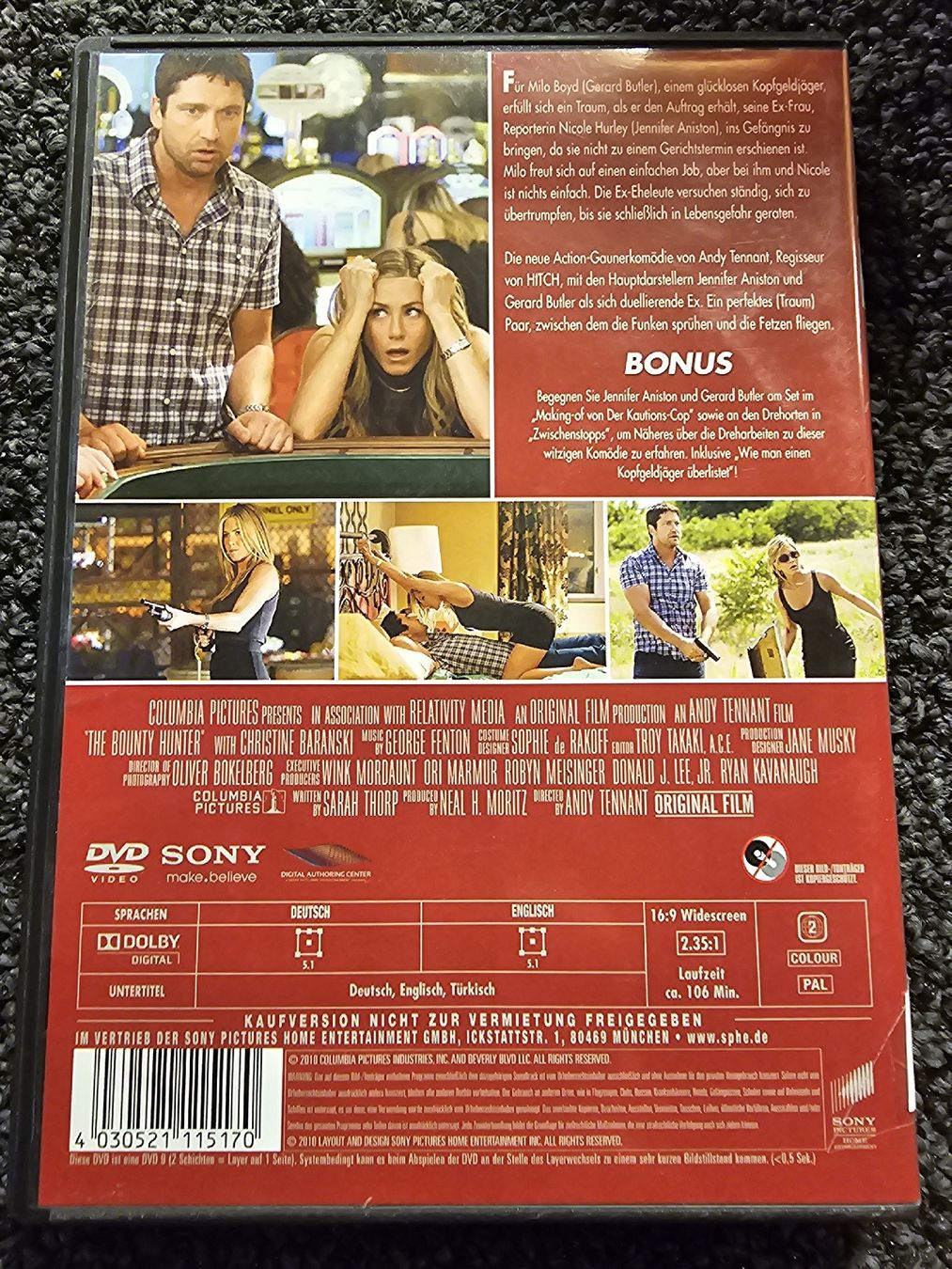 Tutti i DVDs: Der Kautions-Cop (21535) – Usato da Ruswil venduto da jan_bxl5 1