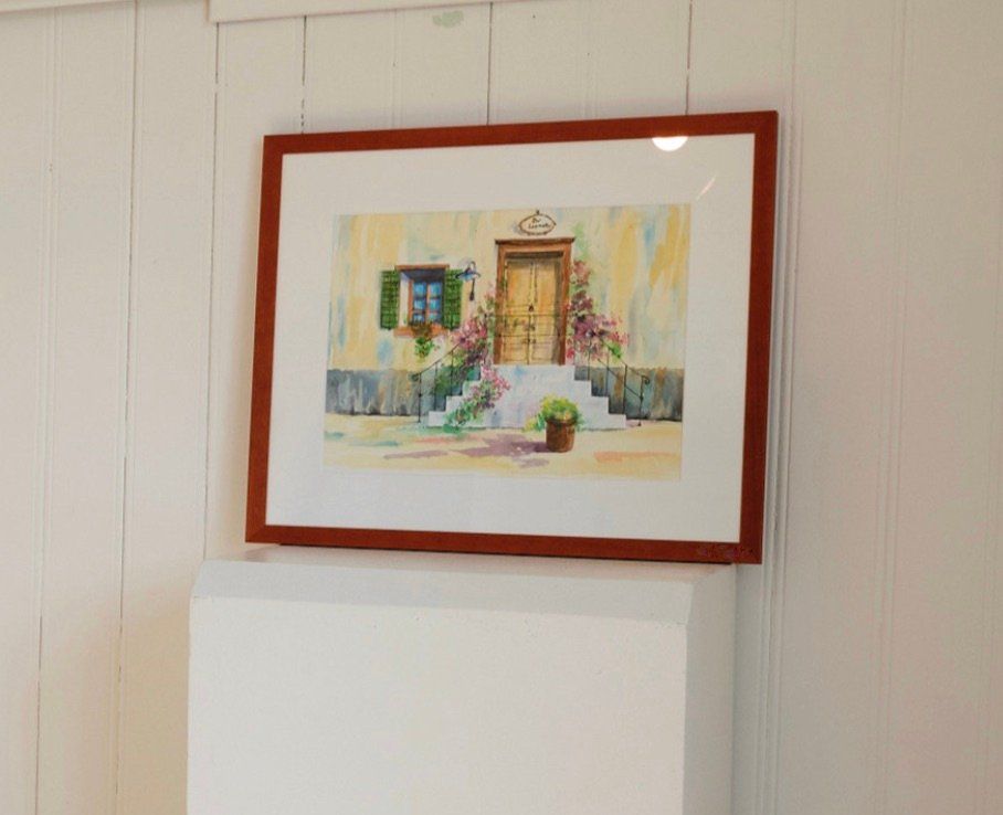 Dipinti: Aquarell Bild "Zuhause", Original – Nuovo e nell'imballaggio originale da Wald ZH venduto da Cherry47 2