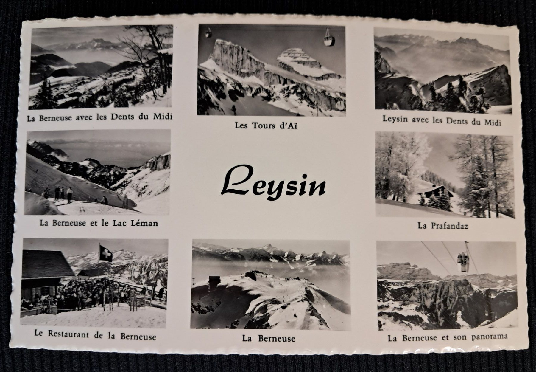 Ansichtskarten: LEYSIN - AVEC DÉFAUTS ! – Defekt aus Ponto Valentino von giorgia06