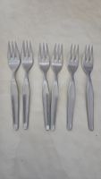 6 forchettine in acciaio inox