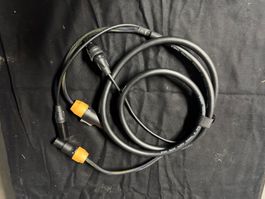 Hybridkabel | Netz Powercon True1& DMX | XLR 3-Pol 2m