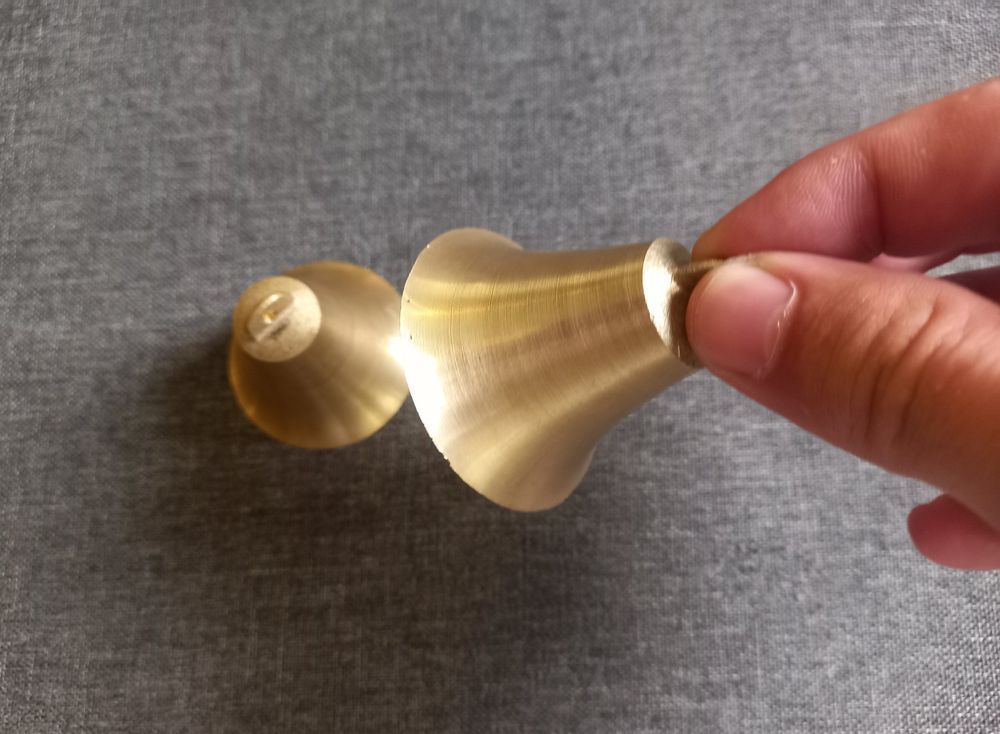 10x Dicke Kupferglocke für Rinder, Schafe, Ziegen - Cloche (Neu und ...
