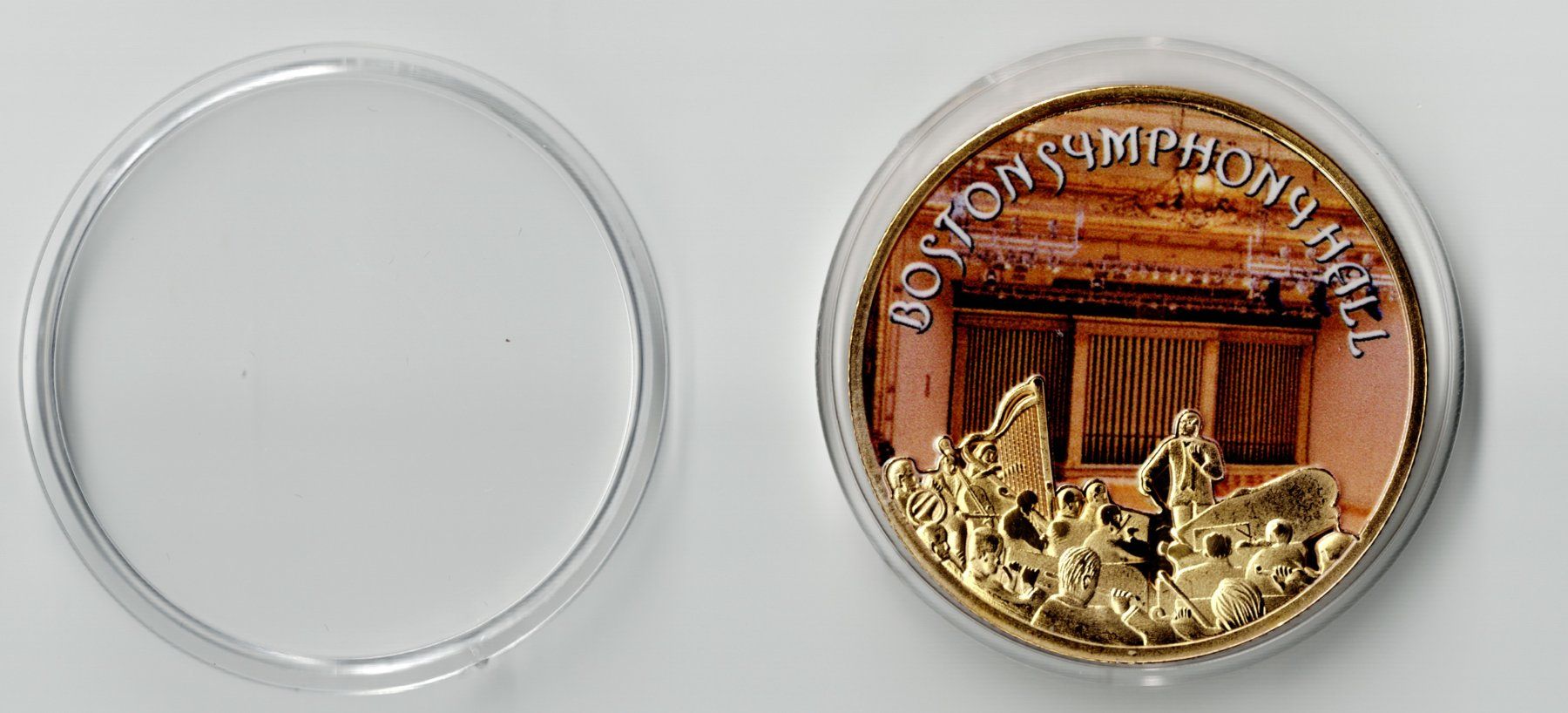 Medaglie: Boston Symphony Hall_Gedenkmedaille Philharmonic – Nuovo (secondo la descrizione) da Hombrechtikon venduto da Fraese01