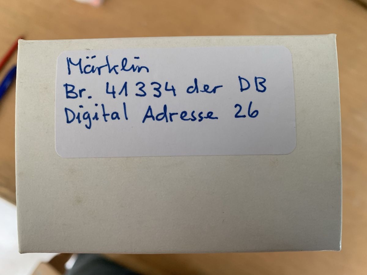Märklin Modellini di ferrovie: Märklin AC Digital, Br.41 334,DB, Bö19 – Usato da Winden venduto da EmilNeu 8