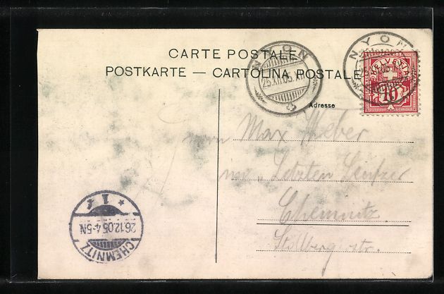 Cartes postales: St. Gallen, Institut Dr. Schmidt, Depend – D'occasion à Berlin par bartko-reher 1