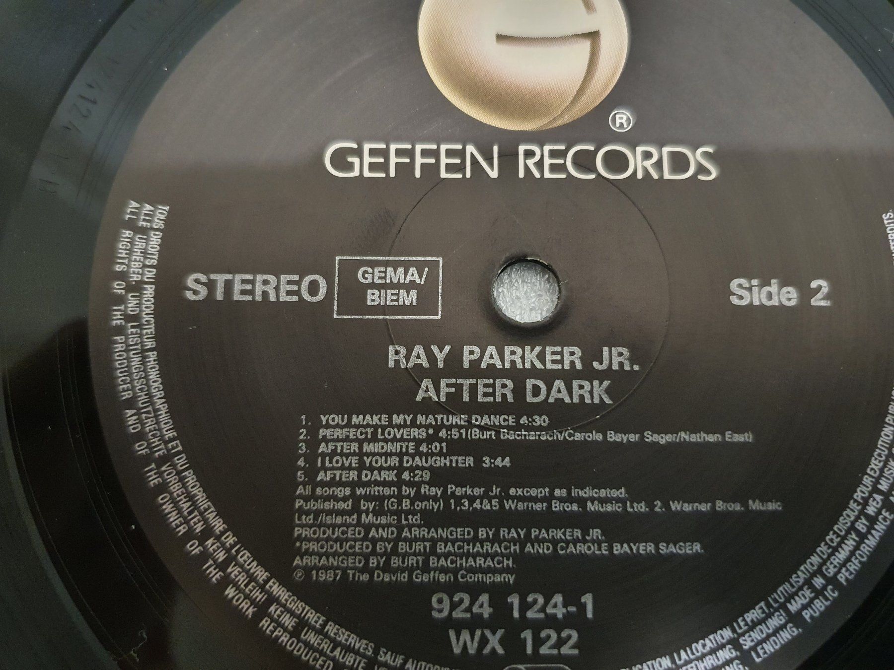 Schallplatten: Ray Parker Jr. - After Dark – Gebraucht aus Uster von Vinyl-Leidenschaft 5