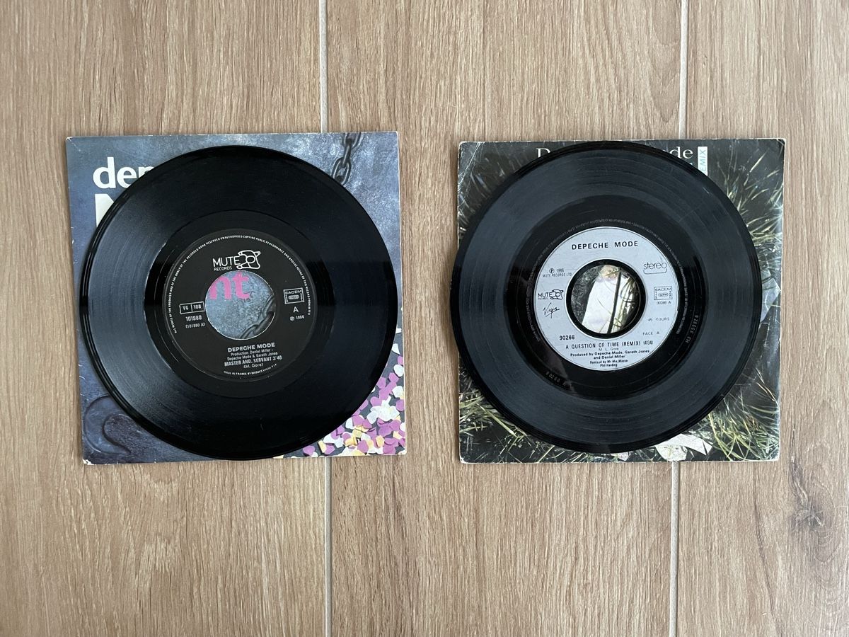 Dischi in vinile: 2 vinyles 45t. Depeche Mode – Usato da Lonay venduto da ju-71 2