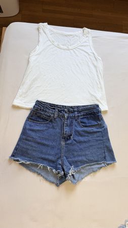 Set Grösse XS – Shorts und Top