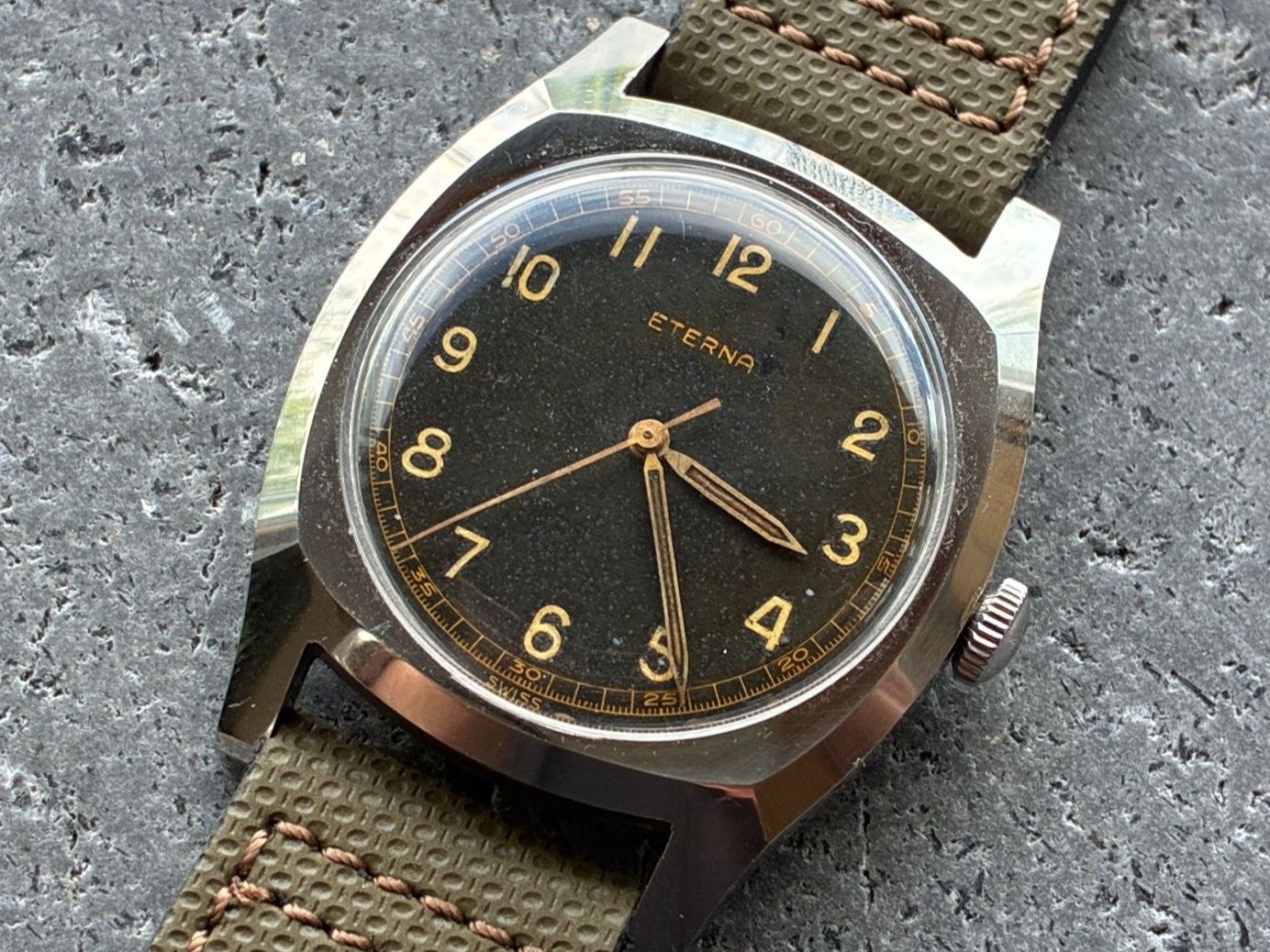 Eterna Orologi: ETERNA WW2 MAJETEK CZECH AIR FORCE – Usato da Beinwil am See venduto da watchfever 1
