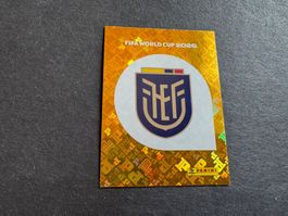 Ecuador Panini FIFA World Cup 2026 Sticker Wappen ECU 1