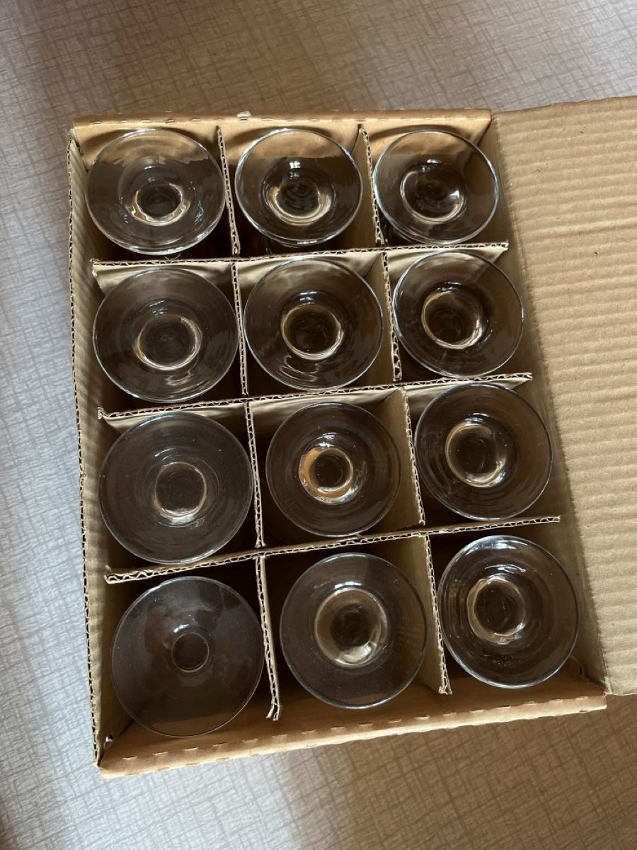 Bicchieri: Kaffeeglas 12Stk. Neu – Nuovo e nell'imballaggio originale da Huttwil venduto da kim_f87x