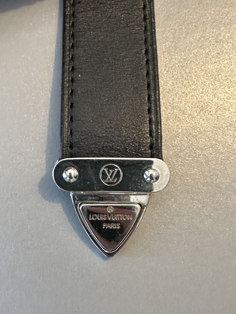 Louis Vuitton Bracciali & Braccialetti: Bracelet cuir noir-Louis Vuitton,taille S. – Usato da Genève venduto da Tom6 6