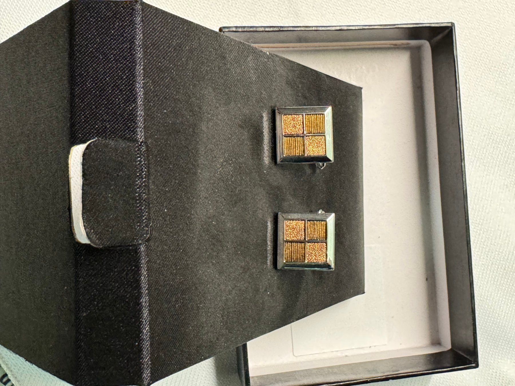 Manschettenknöpfe: Klassische Manschettenknöpfe,  Neu,  Tschibo Original Box – Neu und originalverpackt aus Uhwiesen von mic_kd6g 5