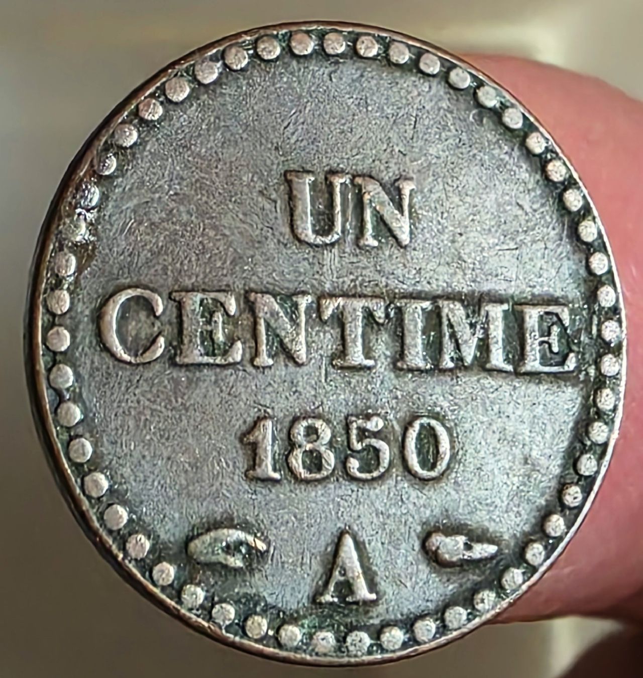 Alle Münzen: FRANKREICH 1 CENTIME 1850 A – Gebraucht aus winterthur von CoinPassion 1