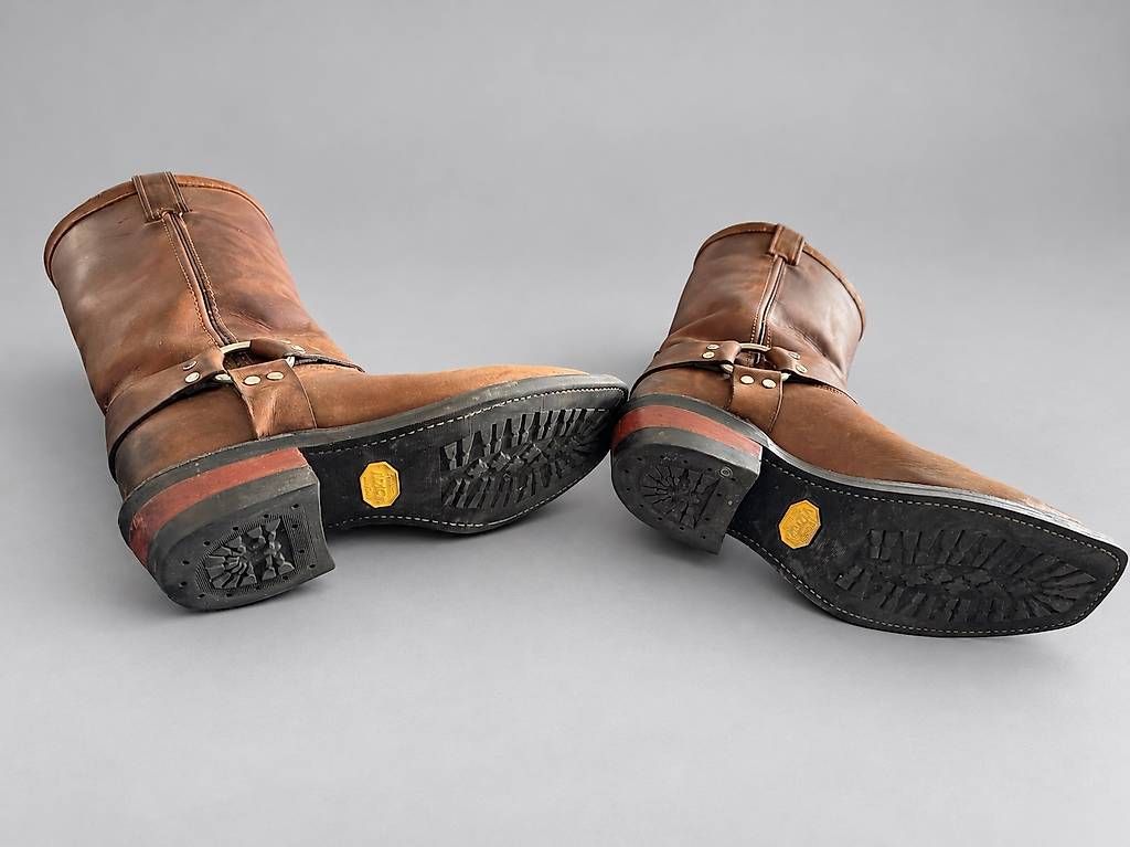 Scarpe da uomo: Chippewa Biker-Boots Leder braun, Gr. 45 – Usato da Rudolfstetten venduto da Skalpell 3