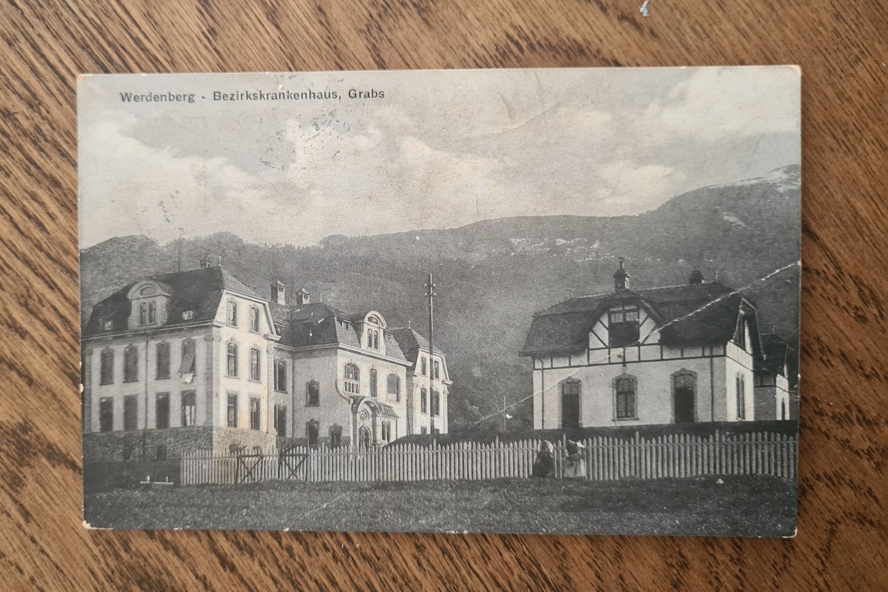 Cartoline postali: Bezirkskrankenhaus Grabs 1917 – Usato da Ebikon venduto da Donar50