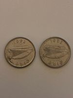 Nr. 23: 2 x 5 Pence, irisches Pfund, 1992 / 1993
