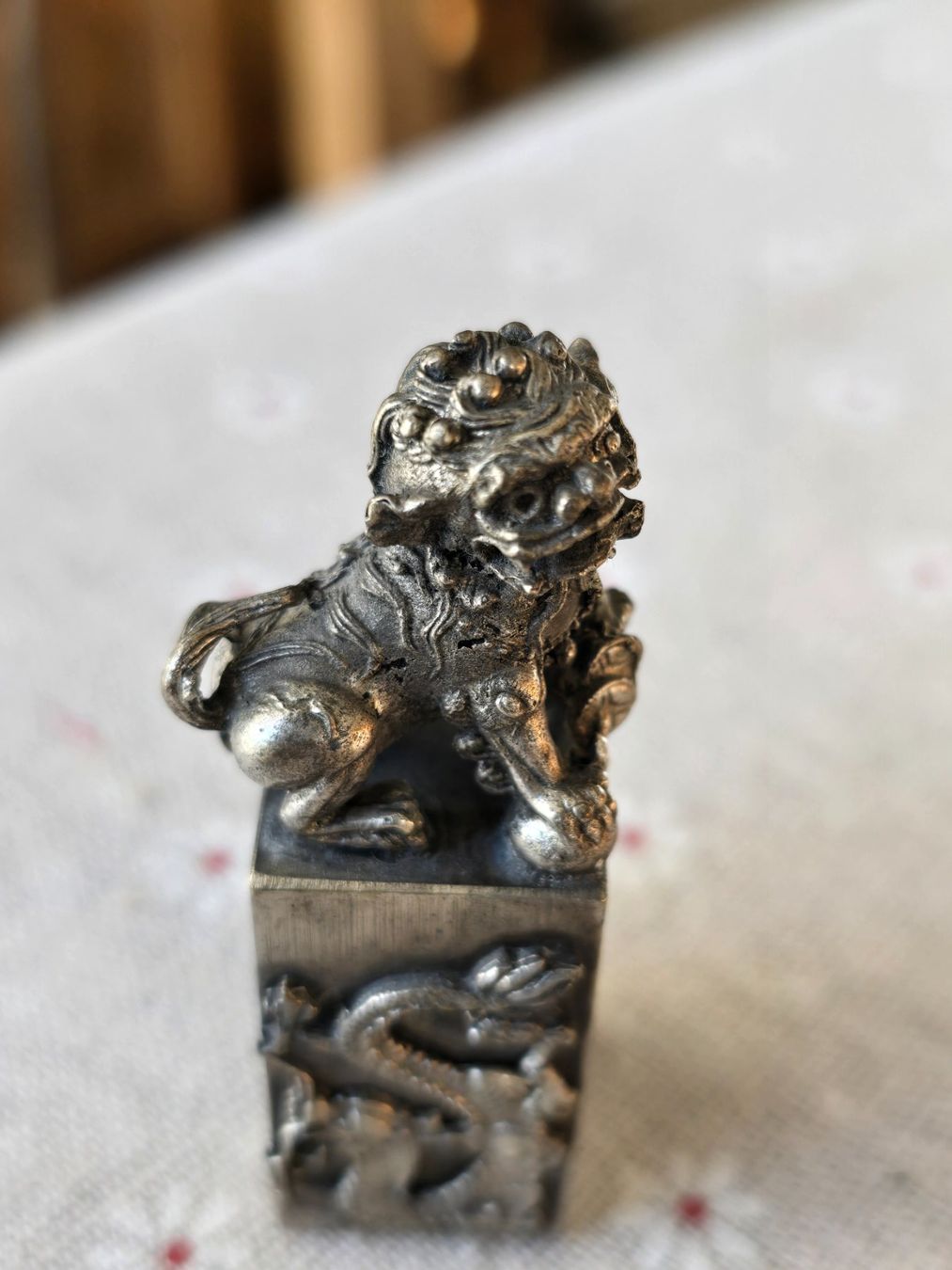 Statuette: Foo Hund Stempel wunderschön – Usato da Bottmingen venduto da sandy_2 1