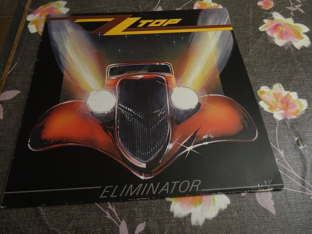 ZZ Top ‎/ Eliminator- LP YELLOW